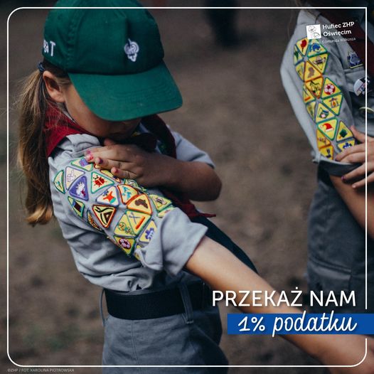 przekaż 1% podatku dla Hufca ZHP Oświęcim