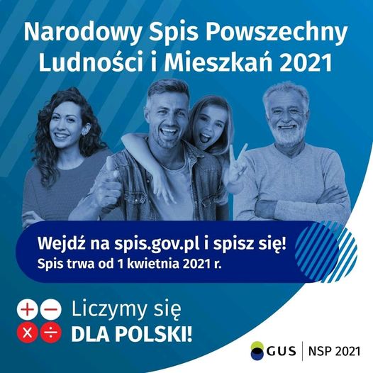 spis trwa od 1 kwietnia wejdź na www spis gov pl 