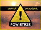 Ostrzeżenie dla powiatu oświecimskiego - 1 stopień zanieczyszczenia powietrza (29.10.2020)