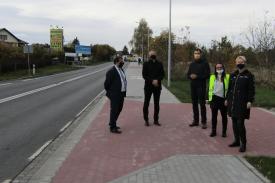 Ścieżka rowerowa wzdłuż  ul. Ofiar Oświęcimia oddana do użytkowania