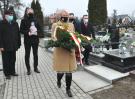 uroczystości na cmentarzu w Jawiszowicach, fot. Wojciech Andrzejczak