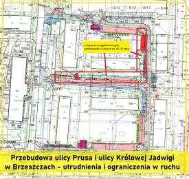 Rozpoczęcie robót na ulicach Prusa i Królowej Jadwigi