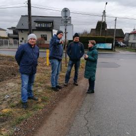 przekazanie placu budowy kanalizacji sanitarnej w rejonie ul. Białej i ul. Hubala w Jawiszowicach