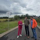 ul. Trzciniec - po remoncie (wrzesień 2025)