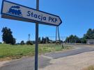 teren przy stacji PKP Brzeszcze-Jawiszowice (lipiec 2025)