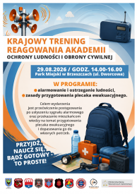 29 sierpnia - Krajowy Trening Reagowania Akademii OLiOC